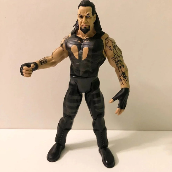 1999 The Undertaker Jakks Pacific Titan Tron  Live WWE Wrestling Figure - Picture 2 of 11
